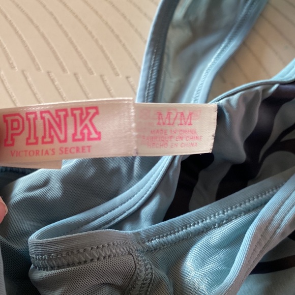 PINK By VS Teal Unlined Ultimate Sports Bra Size M - Picture 5 of 5